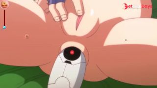 Giru Giru Fuck Pans Tight Anal in Front Of Old man Kame Master . Dragon ball Parody Game Play-5