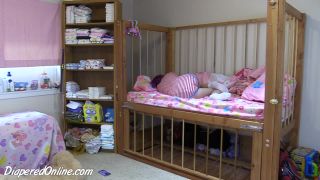 DiaperedonlineBunny B Bunny Ready For Bed-7