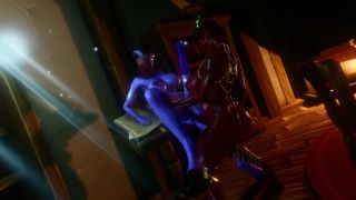 porn video 34 Draenei Vol. 2 on threesome natural tits brunette blowjob-8