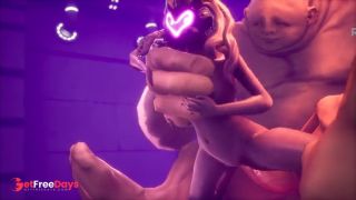 Subverse - Huntress Monstrer scenes 4K, 3D Hentai Game, Uncensored-8