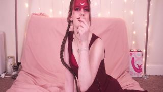 online adult video 2 LongHairLuna , satin femdom on femdom porn -9