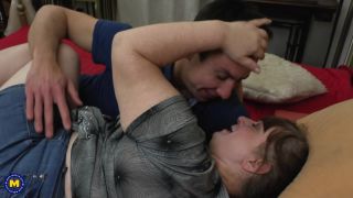 adult xxx video 25 Curvy mature Joella loves having her younger lover give it to her on femdom porn newspaper fetish-1