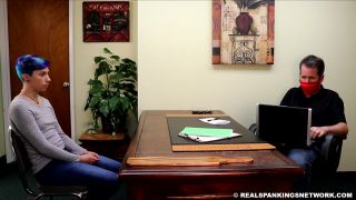 RealSpankings 2018-2023Paddled for Leaving Campus-3
