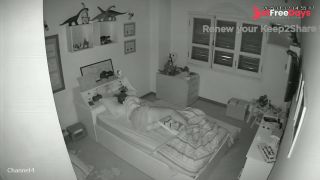 [Sleeping.Porn] Chubby girl chilling in the bed after birthday party, hidden cam-6