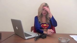 Supergirl bound and oiled up-2