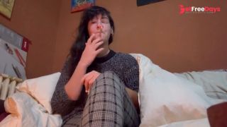 [GetFreeDays.com] I provoke my friend in his house to fuck me while I smoke. Adult Clip January 2023-0