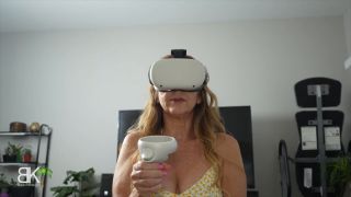 Big Ass MILF StepMom Gets FUCKED Watching VR PORN By StepSon-1