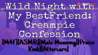 Steller Sigh-Wild Night With My Best Friend Creampie Confession M4F ASMR Male Moaning Praise-1