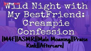 Steller Sigh-Wild Night With My Best Friend Creampie Confession M4F ASMR Male Moaning Praise-3
