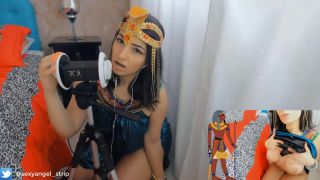 PHEmanuelly RaquelASMR 3dio Cosplay Cleópatra Cumming For You Goazando Gostoso - 1080p-3