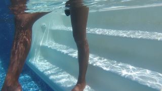 Underwater in Pantyhose Pantyhose!-5