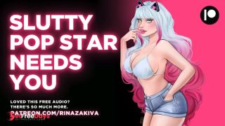 This Popstars Cum Kink is OUT OF CONTROL ASMR Audio Roleplay  Rough Blowjob Audio  POV Hentai-3