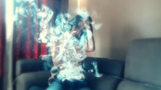 Sensual Topless Joint Smoking - Smoking-6