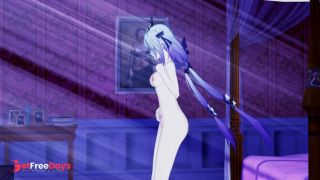 Castorice Nude Mod and Masturbation Honkai Star Rail-0