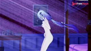Castorice Nude Mod and Masturbation Honkai Star Rail-7