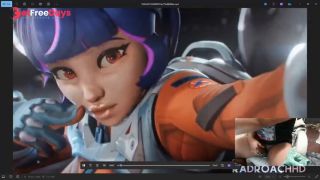 Futa Overwatch Jerk Challenge - Can Futa OW Make Me Cum-0