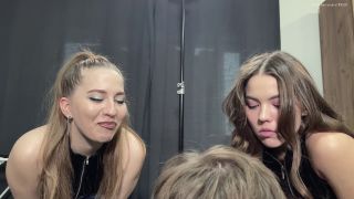 clip 10 bbw smoking fetish Wildcats – Princess Bertie And Rebecca – Spit In The Slaves Face And Laugh At Him, spit on fetish porn-4