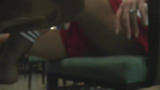 Pt 1Helenas Cock Quest - Helena Eating 2 Public Restaurant-0