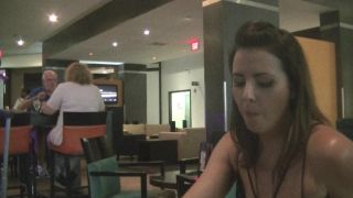 Pt 1Helenas Cock Quest - Helena Eating 2 Public Restaurant-5