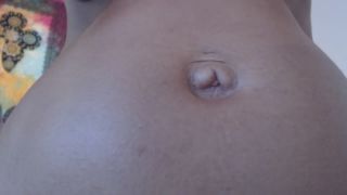 belly blow up and belly button play webcam GoldenLace-4