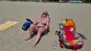 M@nyV1ds - Cameron Skye - Huge Tits Milf Tiny Beach Thong-8