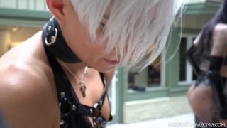 online clip 4 lesbian pantyhose fetish Mistress Damazonia: Kinky Gangbang In The Backyard, fetish on femdom porn-3