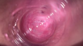 Cute PussyCamera inside my tight creamy pussy, Internal view of my horny vagina-2
