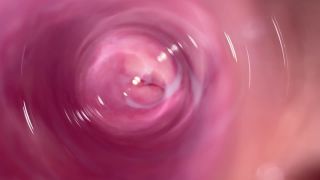 Cute PussyCamera inside my tight creamy pussy, Internal view of my horny vagina-5