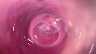 Cute PussyCamera inside my tight creamy pussy, Internal view of my horny vagina-6
