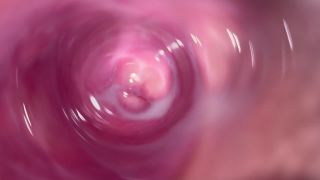 Cute PussyCamera inside my tight creamy pussy, Internal view of my horny vagina-8