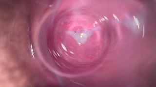 Cute PussyCamera inside my tight creamy pussy, Internal view of my horny vagina-9