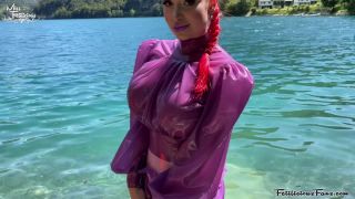 FetiliciousFans SiteRipPt 2Purple Latex Summer in Italy-0