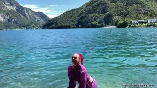 FetiliciousFans SiteRipPt 2Purple Latex Summer in Italy-5