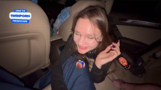 Alexa Poshspicy: Intense POV Blowjob In Car Cum In Mouth 108-1