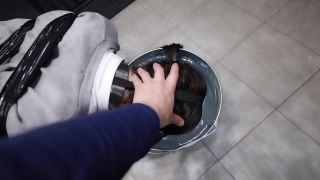 Lemon 制服テープ拘束 水責め-7