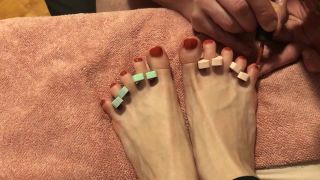 Watch My Cuck Do My Toe Nails.-9