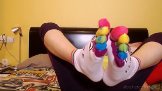 adult xxx clip 45 bondage fetish Ready to sniff my cute coloured socks? Sure? They are so fucking stinky, humiliation on femdom porn-4