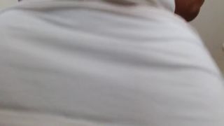 Black Girl Solo No Tee Shirt No Panties-5