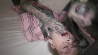 free porn video 21 anal gape dap Ass To Mouth Anal Tattoo Teen Fuck 1080p – Anuskatzz, eye glasses on tattoo-9