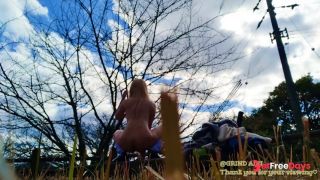 [GetFreeDays.com] It feels too good Gal masturbating in the park under the blue sky Porn Video February 2023-0