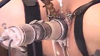 bdsm orgy masturbation | HugHer patterns with large inflatable dildo | toys/dildo-3