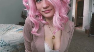 XMissMoxxiX In 49 – Natsuki Lit Club Tease - [Webcam]-2