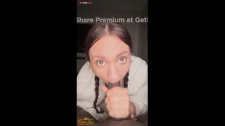 POV Blowjob Blowing Bubbles on Big Dick -8
