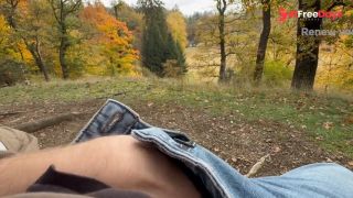 [GetFreeDays.com] Caught jerking off in the park. POV public masturbation. Massive CUM Sex Video May 2023-1