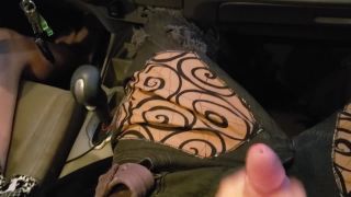 Feet And Cum In The Car-4