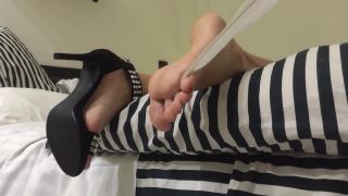 Wife Foot Torture! Amateur MILF in Hight Heels, Tickling, Spanking amateur -2