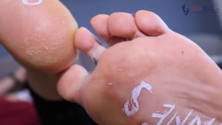 Babysitter Smelly feet teasing with goddess Kasin (JOI, POV feet, stinky feet, barefoot, Russian feet, soles)-0