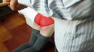 [hotspanker.com] M107 - Skipping Classes - Brutal Spanking with Carpet Beater-6
