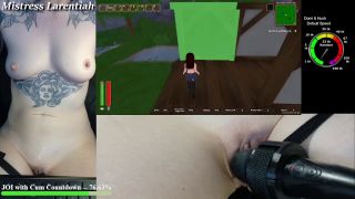 Mistress Larentiah - Naked Gamer Girl Plays Tropical Monster Girls (Hentai Survival Game) | Mistress Larentiah-1