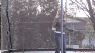 DiaperedonlineAmber Amber Outdoor Trampoline-3